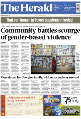 Cover of The Herald (South Africa)