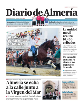Cover of Diario de Almeria