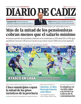 Cover of Diario de Cadiz