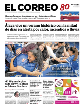 Cover of EL Correo (Alava)