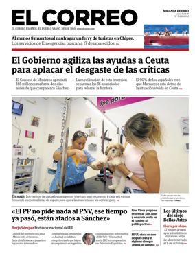 Cover of El Correo (Miranda de Ebro)