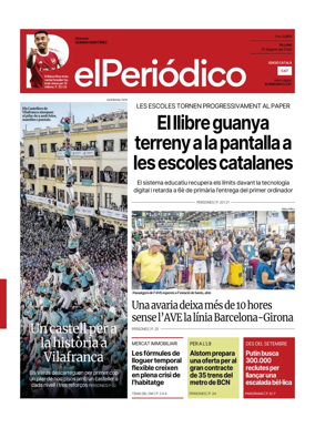 Cover of El Periodico - Catala