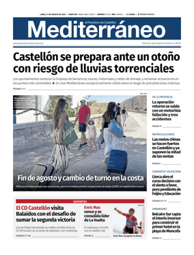 Cover of El Periodico Mediterraneo