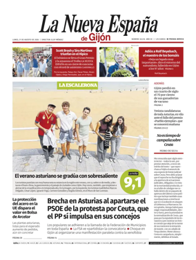 Cover of La Nueva Espana (Gijon)