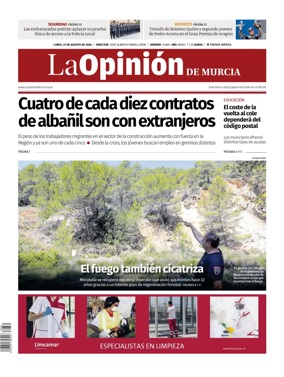 Cover of La Opinion de Murcia