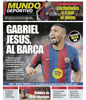 Cover of Mundo Deportivo (At. Madrid)