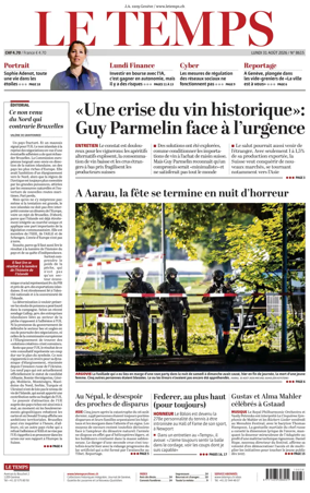 Cover of Le Temps