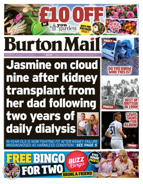 Cover of Burton Mail