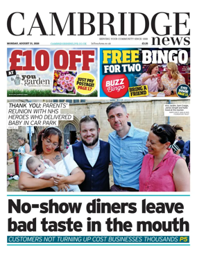 Cover of Cambridge News