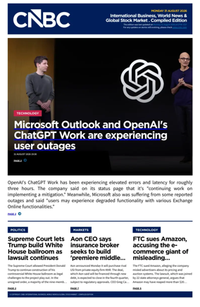 Cover of CNBC