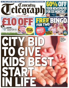 Cover of Coventry Telegraph
