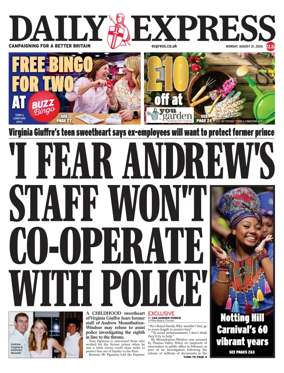 Cover of Daily Express