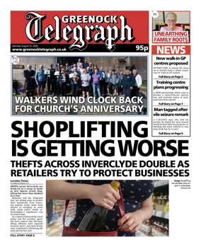 Cover of Greenock Telegraph