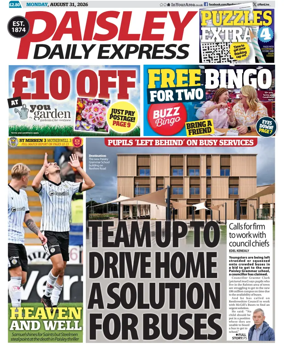 Cover of Paisley Daily Express