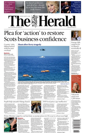 Cover of The Herald (Scotland)
