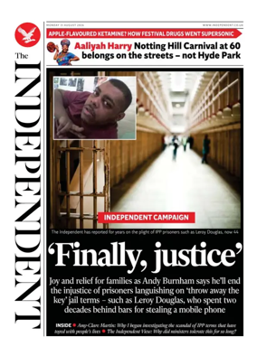 Cover of The Independent