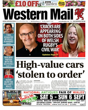 Cover of Western Mail