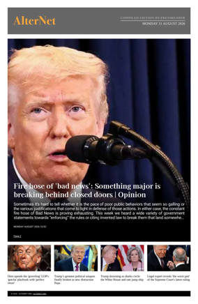 Cover of AlterNet