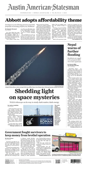 Cover of Austin American-Statesman