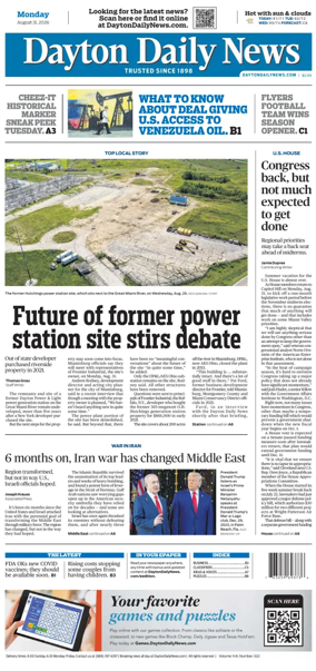 Cover of Dayton Daily News