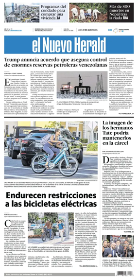 Cover of El Nuevo Herald