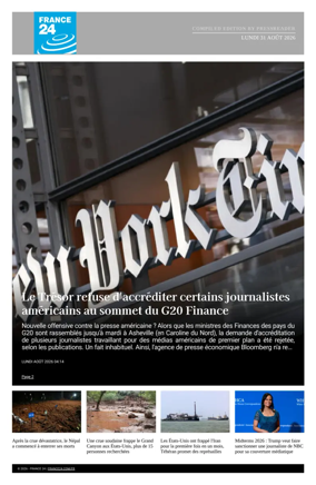 Cover of France 24 FR - Compiled Edition