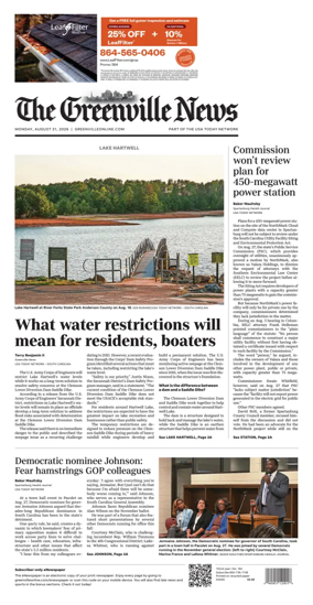 Cover of The Greenville News