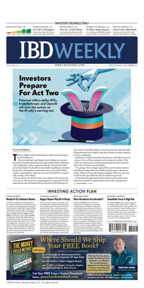 Cover of Investor's Business Daily