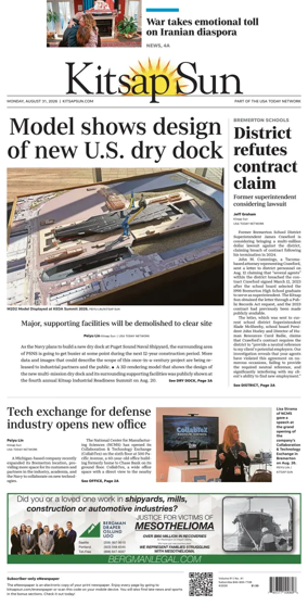 Cover of Kitsap Sun