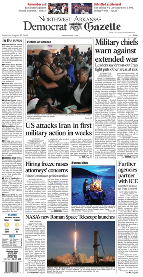 Cover of Northwest Arkansas Democrat-Gazette