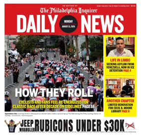 Cover of Philadelphia Daily News