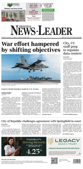 Cover of Springfield News-Leader