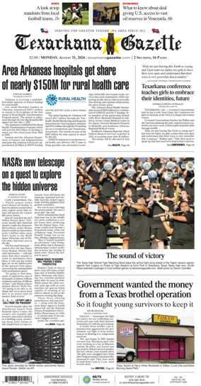 Cover of Texarkana Gazette