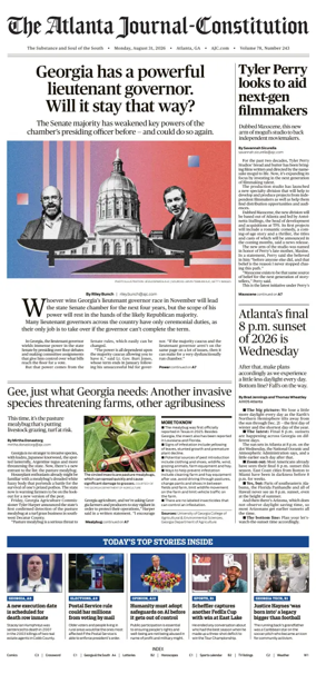 Cover of The Atlanta Journal-Constitution