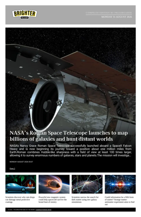Cover of The Brighter Side of News