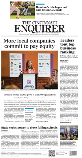 Cover of The Cincinnati Enquirer