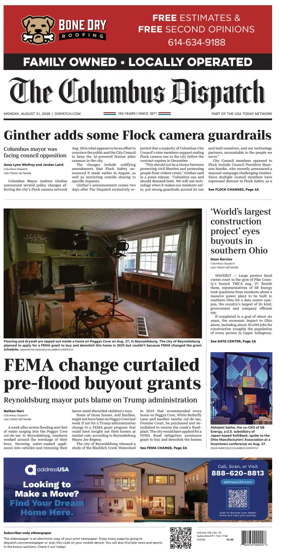 Cover of The Columbus Dispatch