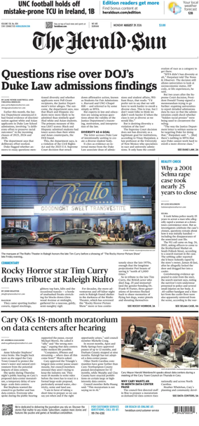 Cover of The Herald Sun