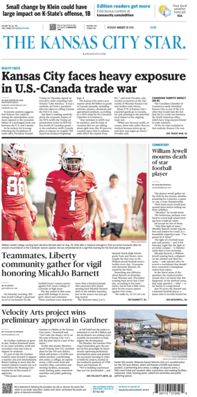 Cover of The Kansas City Star
