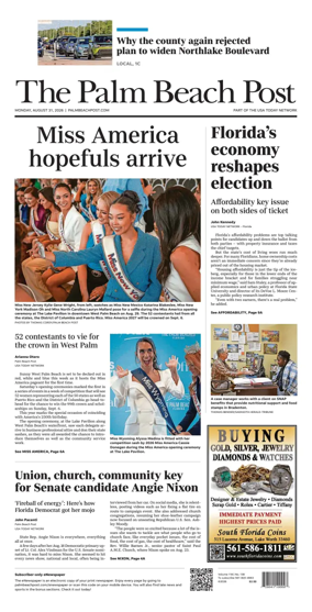 Cover of The Palm Beach Post