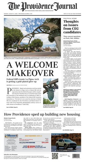 Cover of The Providence Journal