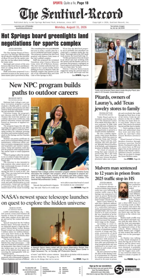 Cover of The Sentinel-Record