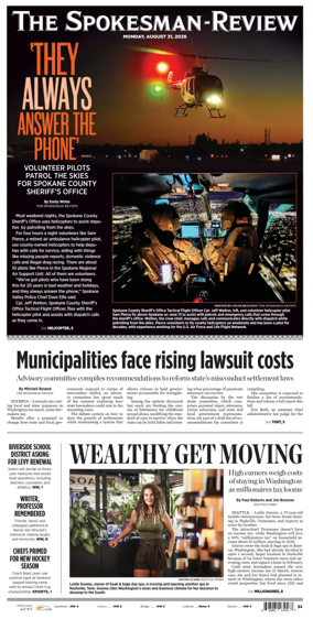 Cover of The Spokesman-Review (Spokane)