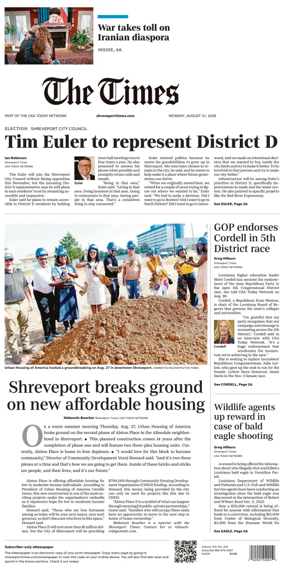 Cover of The Times (Shreveport)