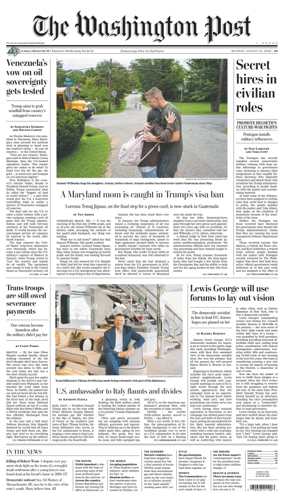 Cover of The Washington Post