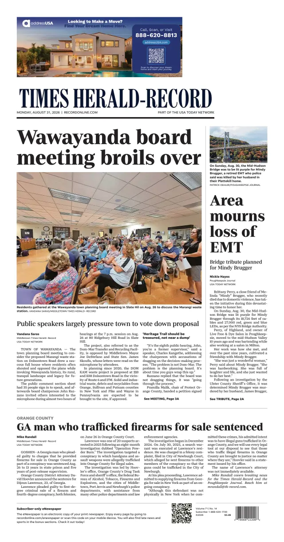 Cover of Times Herald-Record