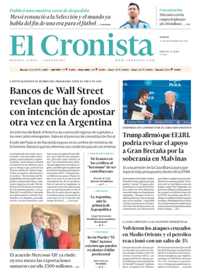 Cover of El Cronista