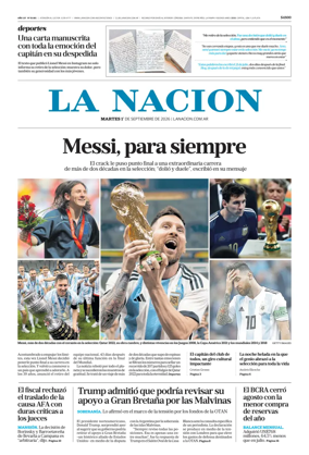 Cover of La Nacion