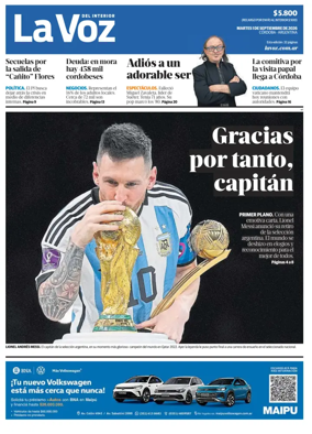 Cover of La Voz del Interior