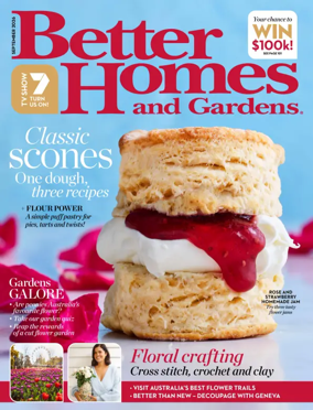 Cover of Better Homes and Gardens (Australia)